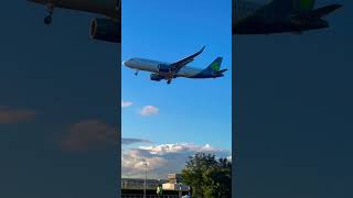 Aer Lingus Airbus A320251N coming from Dublin to London Heathrow airport London [upl. by Mervin]