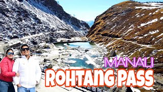 Rohtang Pass  Manali  By Road  Fresh Snow 2023  Latest condition of roads  Himachal Pradesh [upl. by Johnathon]