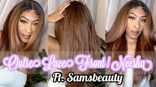 Outre Neesha 203 Lace Frontal Install  Ft Samsbeauty [upl. by Birgitta]