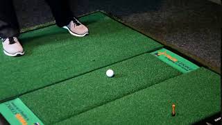 TrueStrike Golf Mat  Gel Section Divot Action [upl. by Aciretal604]