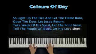 COLOURS OF DAY  INSTRUMENTAL HYMN  ALETHEA MENEZES [upl. by Yrrap87]