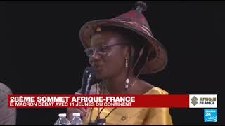 Intervention impressionnante de Eldaa Ragnimwende Koama au 28ème sommet FranceAfrique LE DÉBAT 🔥 [upl. by Soph]