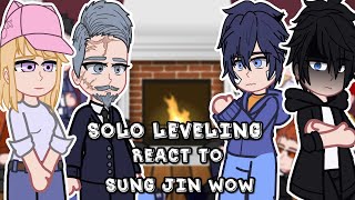 Solo Leveling React to Sung JinWoo  Part 1  GC [upl. by Haisa]