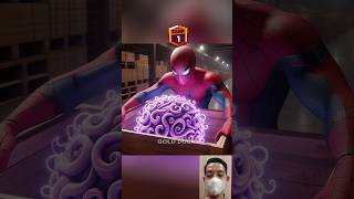 Water splash 🤣 Spiderman vs Venom vs Captain America shorts brawlstars spiderman marvel dc [upl. by Doowron]