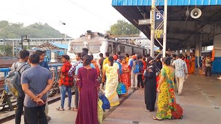 Vijayawada Junction  Train Announcement [upl. by Ollayos]