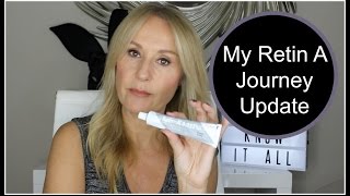 My Retin A Journey Update  Nadine Baggott [upl. by Bron]