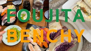 VLOG 🇰🇷🇫🇷 KRFR 파리맛집갈래 스시먹고갈래 샌드위치먹고갈래 FOUJITA BENCHY PARIS [upl. by Clevie384]