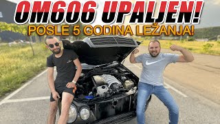 KAKO SMO UPALILI MOTOR KOJI JE STOJAO 5 GODINA NAPOLJU W210 DOBIO NOVO SRCE [upl. by Jordison]