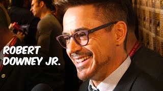 Robert Downey Jr Talks Avengers 2 at ComicCon 2014 [upl. by Eux599]