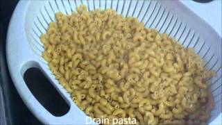 Easy Low Fat Pico Pasta Salad [upl. by Ahsimin]