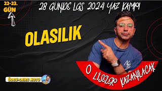 LGS 2024  OLASILIK 👉Yaz Kampı2223Gün [upl. by Deaner245]