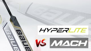 Bauer MACH vs Hyperlite Goal Sticks  Bauer WONT Tell You This [upl. by Tsuda]