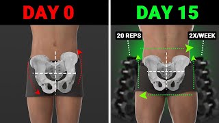 The Best Weight Training Exercises To Fix Lateral Pelvic Tilt asymmetrical hips [upl. by Shana]