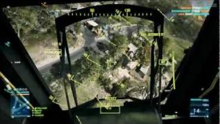 Battlefield 3 Multiplayer Beta Caspian Border HelicopterJetAntiAir PC Gameplay [upl. by Ruella]