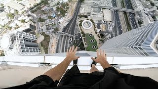 GoPro Skyscraper Handstand in Tel Aviv with Jason Paul [upl. by Rubie]