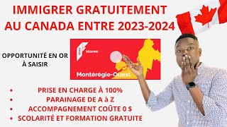 NOUVEAU PROGRAMME GRATUIT DIMMIGRATION AU CANADA 🇨🇦 ENTRE 20232024 COMMENT POSTULER [upl. by Burdett]