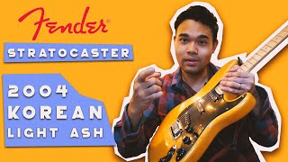 The Fender Korean Lite Ash 2004 Clean Tone Review  Story Time [upl. by Ahsikin]