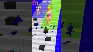 Dance Stairs Race Thrills 213 🥰 Hairstyle funny viralshort crush rmigamerz [upl. by Riehl115]