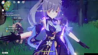 Genshin Impact Daily quest gameplay at 4K 60fps  4K gaming [upl. by Elleinnad9]