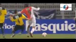 Lesion de Falcao Monaco vs Chasselay  22012014 Copa de Francia [upl. by Yardley]