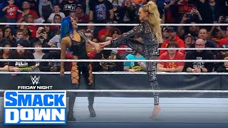 Sasha Banks returns in time for Royal Rumble  FRIDAY NIGHT SMACKDOWN  WWE on FOX [upl. by Otreblig]