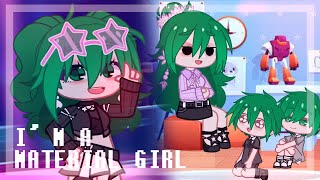 I’M A MATERIAL GIRL meme  trend  BnhaMha  Twin Deku AU TOGETHER¡ [upl. by Mitzl]