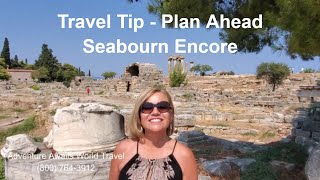 Travel Tips  Plan Ahead I Seabourn Encore luxurytravel travel [upl. by Annayram]