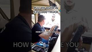 350000 Truck Pulled Over by Police🚔 cars truck offroad offroading police cops truckdriver [upl. by Suirauqram719]