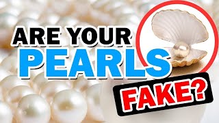 How to Identify Real Pearls  Real Vs Fake Pearls [upl. by Leakcim669]