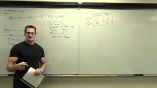 Statistics Lecture 43 The Addition Rule for Probability [upl. by Ketty]