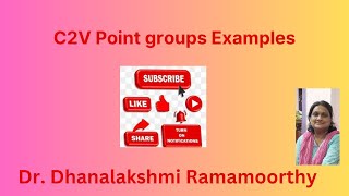 C2V point groups using symmetry otterbein sources [upl. by Lody]