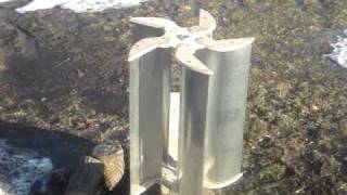 wind turbine vertical axis rotor [upl. by Josephson]