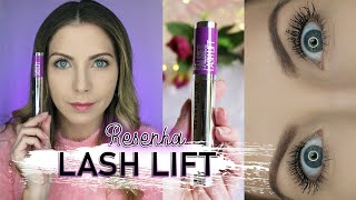 TESTEI NOVAS MÁSCARAS MAYBELLINE THE FALSIES LASH LIFT [upl. by Bolte]