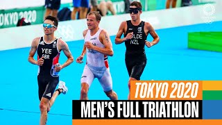 Mens FULL Triathlon 🏊‍♂️🚴‍♂️🏃‍♂️  Tokyo Replays [upl. by Donnamarie]