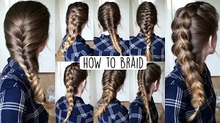 How to Braid Your Own Hair For Beginners  How to Braid  Braidsandstyles12 [upl. by Cordle466]