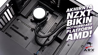 AKHIRNYA NZXT MERILIS MOTHERBOARD AMD B550   Review NZXT N7 B550 Motherboard [upl. by Barsky]