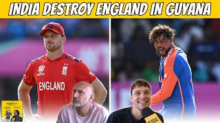 England DESTROYED by India in Guyana and CRASH OUT of the T20 World Cup  Wisden Cricket Podcast [upl. by Itsyrc515]