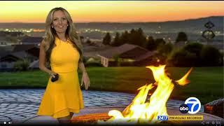 Shayla Girardin 1080p HD ❤️‍🔥 abc7news weather forecast viral [upl. by O'Donnell]