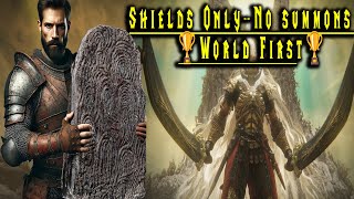 🏆Worlds First 🏆ShieldsOnly No Summons Kill on Promised Consort Radahn  Shadow of the Erdtree [upl. by Nothgierc]