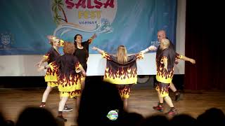 Zouk Emotion Bucharest Show at Summer Salsa fest 2024 [upl. by Atirak]