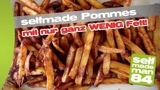 fettarme selbst gemachte Pommes  selfmademan84 [upl. by Esli]