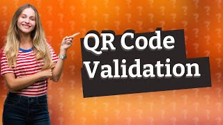 How do I validate a QR code for a ticket [upl. by Nylitsirk]