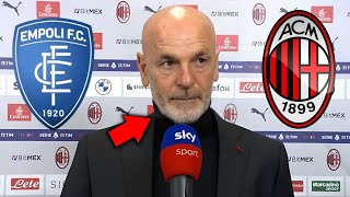 INCREDIBILE GUARDA COSA HA DETTO PIOLI PRIMA DELLA PARTITA CONTRO LEMPOLI NOTIZIE DI MILAN [upl. by Mannes369]