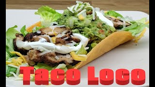 Extra Cheese Grilled Chicken Taco No flour or corn Tortilla Recipe in description [upl. by Isborne]