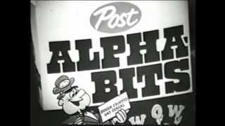 Really Old Commercial for AlphaBits Cereal [upl. by Nestor]