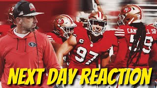 Next Day Reaction Did 49ers really give up another 10 point lead in 4th quarter [upl. by Shreve]