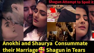 Mismatched Starlife Anokhi amp Shaurya Consummate their Marriage Shagun in tears [upl. by Ahsert631]