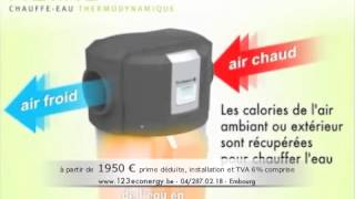 Installateur Liège www123econergybe  Chauffe eau thermodynamique KALIKO De Dietrich [upl. by Azilef942]