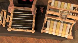 Weaving on the Schacht Table Loom [upl. by Ettelloc]