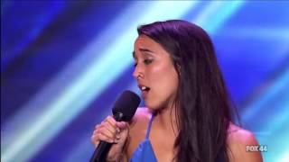 The X Factor USA 2013  Alex and Sierras Auditions Toxic [upl. by Lyndsie910]